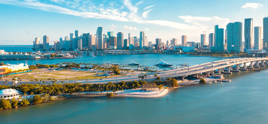 scenic view of miami