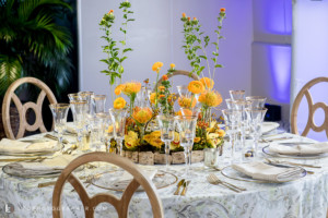 Beautiful event decor in Miami