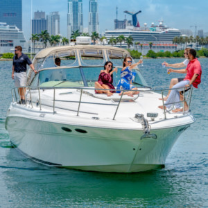 Spoil yourself aboard the Recess Boat Cruise in Miami